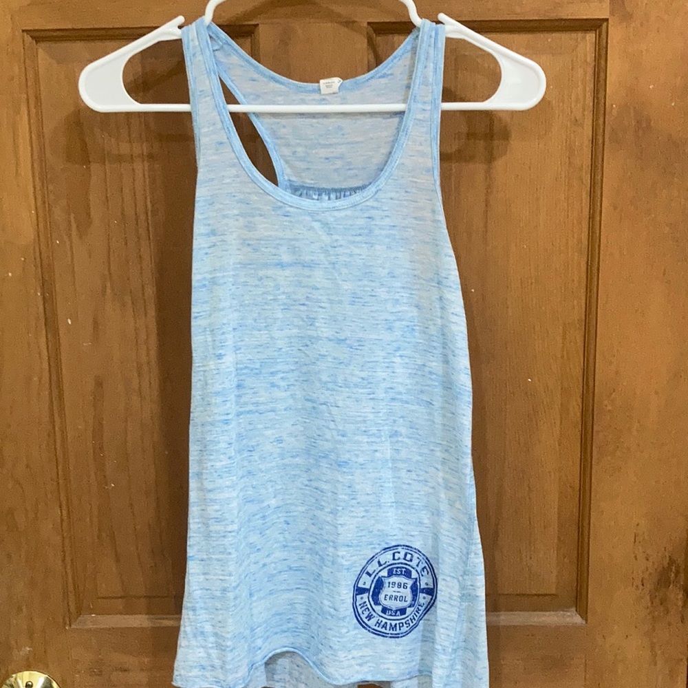 Blue tank top